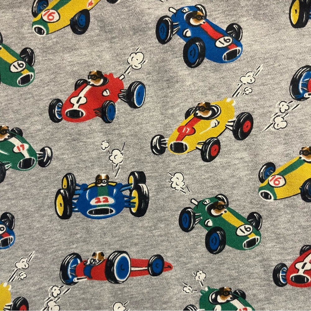 Mini Boden Racing Dog Pattern Sweater NWOT - Picture 4 of 6